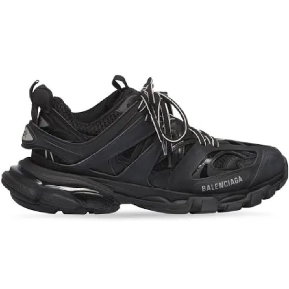 WOMEN'S TRACK SNEAKER IN BLACK